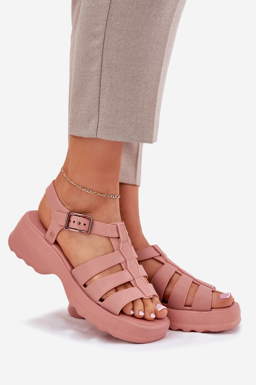 Sandały Damskie Pachnące ZAXY RR285116 Brudny Róż