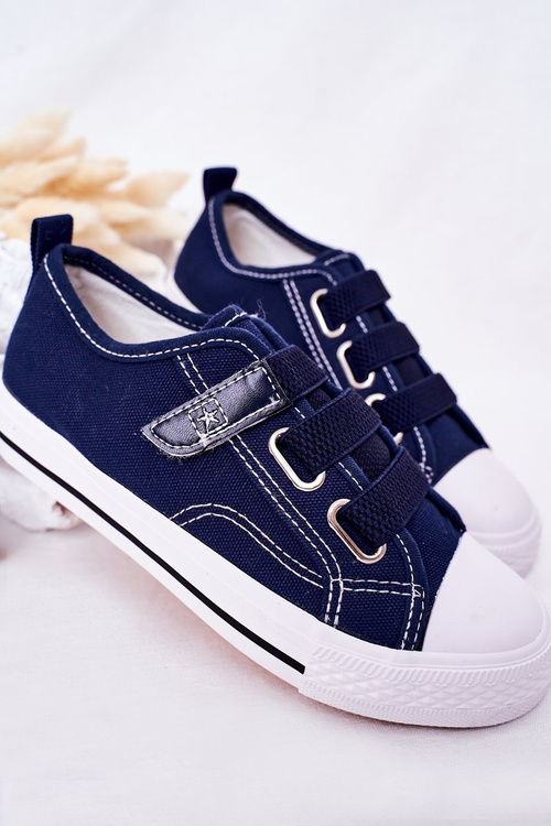 Dziecięce Trampki Na Rzep Granatowe Avengers