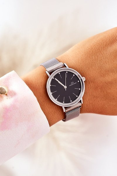 Zegarek Na Bransolecie Mesh Giorgio&Dario Srebrny