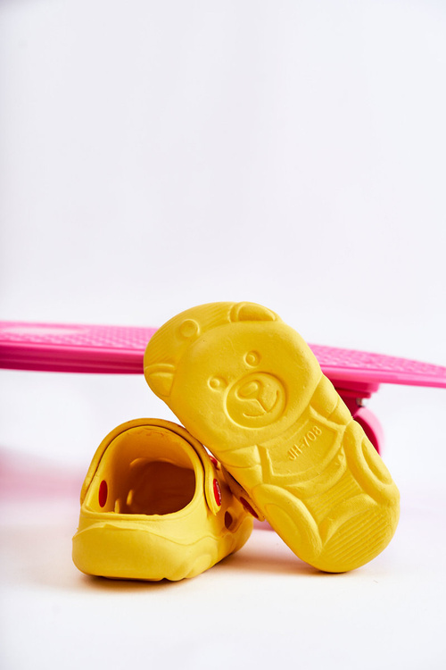 Dziecięce Klapki Kroksy Miś Befado 159X107 Żółte