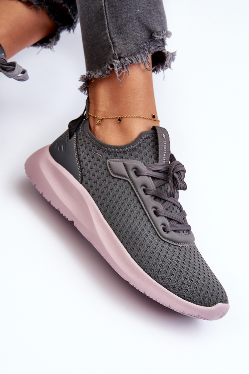 Buty Sportowe Sneakersy Damskie 4F 4FRSS24FLOWF055 Ciemnoszare