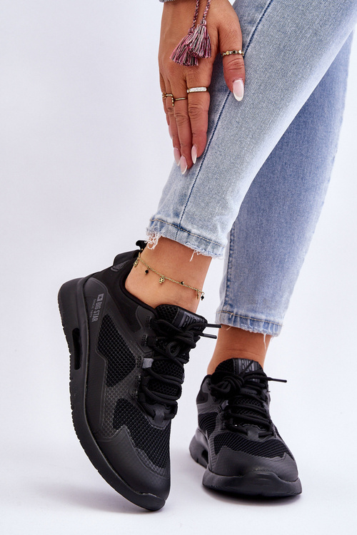 Damskie Buty Sportowe Sneakersy Big Star LL274372 Czarne