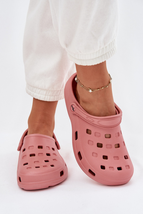 Klapki Damskie Piankowe LEMIGO 806 Różowe