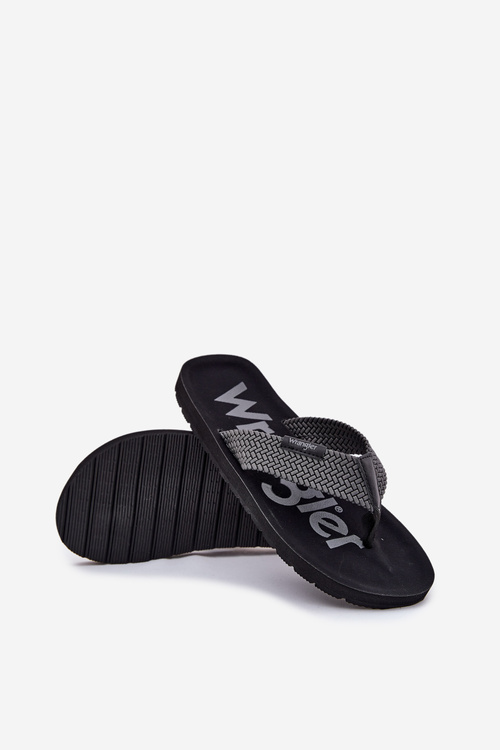 Klapki Japonki Męskie WRANGLER ZANE FLIPFLOP MEN LOW 20251044.20251044.10E Szare