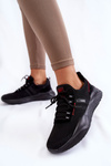 Damskie Sneakersy Memory Foam System Big Star KK274345 Czarne
