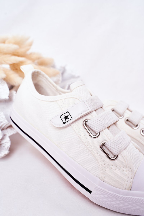 Dziecięce Trampki Na Rzep Białe Avengers