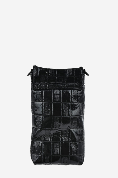 Lakierowana Torebka Saszetka Big Star OO574144 Czarna