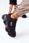 Damskie Sportowe Buty Memory Foam Big Star II274356 Czarne