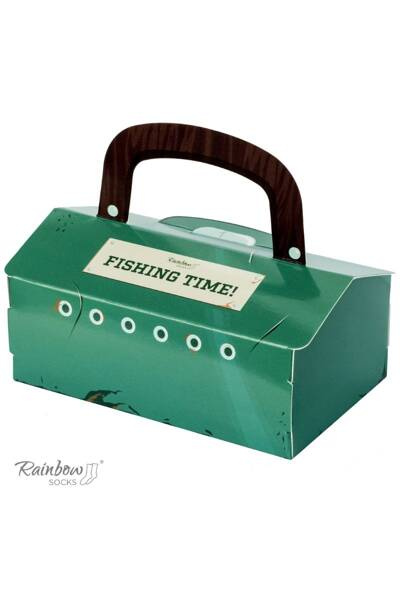 Skarpetkowy Zestaw FISHING TIME 2 Pary Rainbow Socks