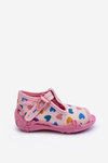 Sandałki Papcie Serduszka Befado 213P140 Różowe