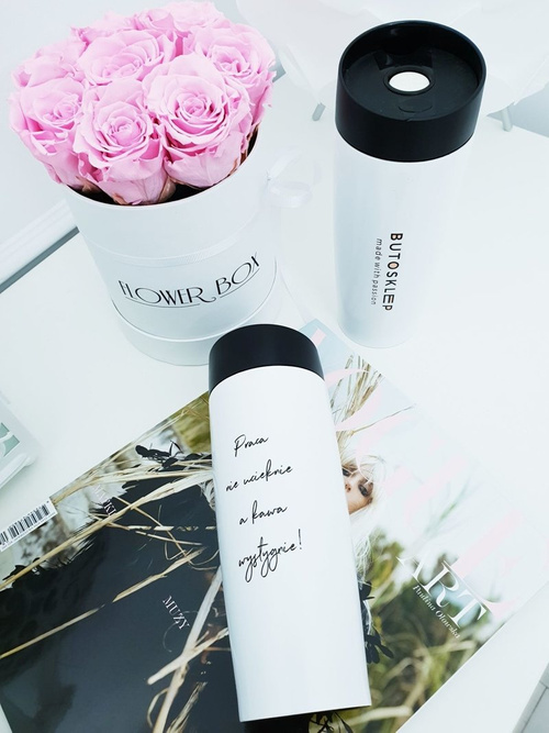 Kubek Termiczny 350ml Praca nie ucieknie...