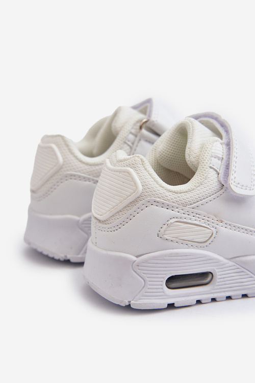 Sneakersy Dziecięce Na Rzep Białe Krissandra