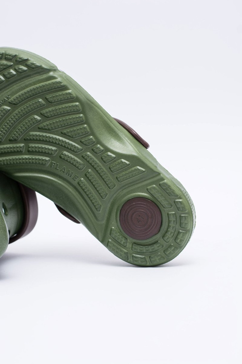 Męskie Klapki Ogrodowe Kroksy EVA Zielone