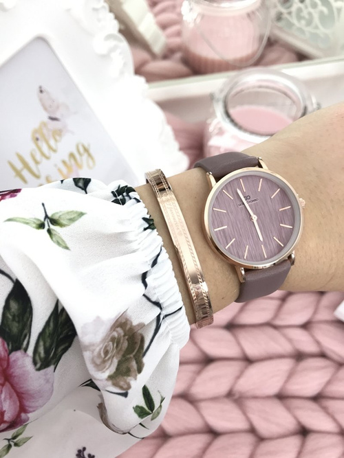 Damski Zegarek Giorgio & Dario Jules Fioletowy