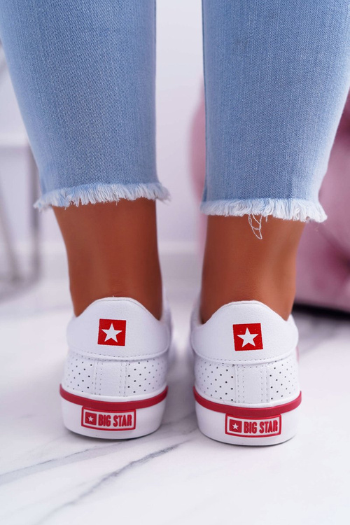 Trampki Damskie Big Star Białe EE274337
