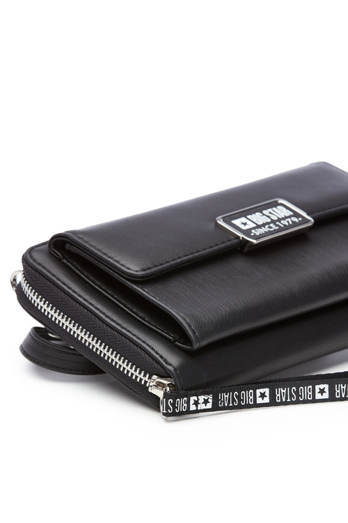 Damska Torebka Portfel 2w1 BIG STAR GG674007 Czarna