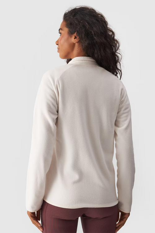 Polar Damski Regular Ze Stójką 4F 4FWMM00TFLEF294-12S Kremowy