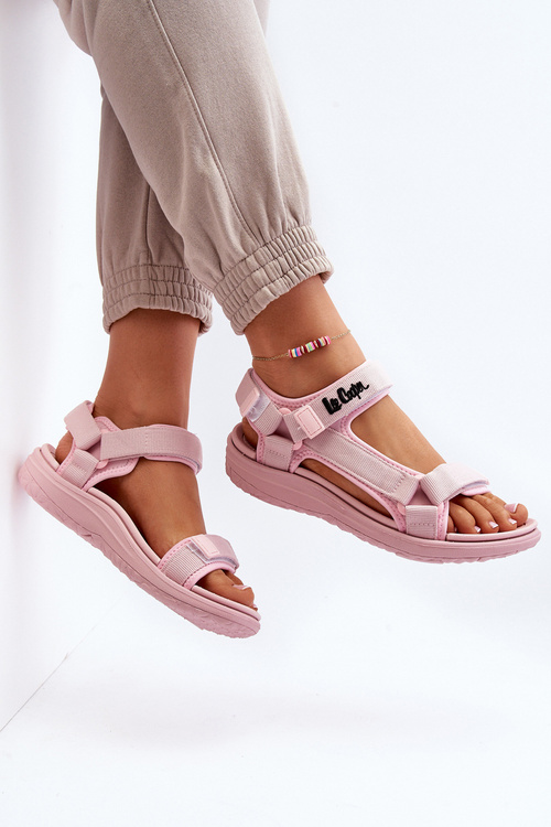 Damskie Sandały Lee Cooper LCW-24-34-2613 Różowe