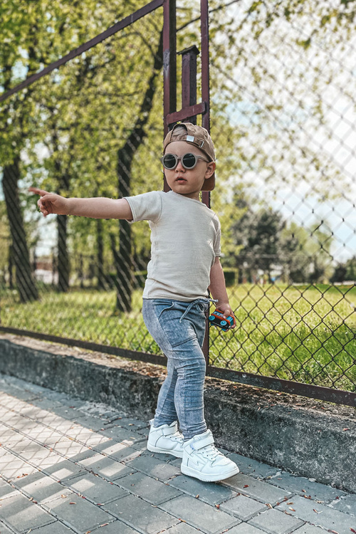 Dziecięce Wysokie Buty Sportowe Białe Bartnie