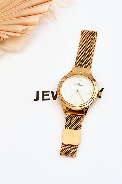 Wodoodporny Zegarek Na Magnes Giorgio&Dario Złoty