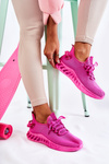 Damskie Sportowe Buty Materiałowe Różowe Lenney