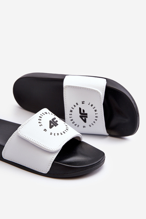 Dziecięce Klapki 4FJMM00FFLIF042-10S Biało-Czarne