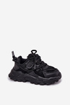 Buty Sportowe Sneakersy Dziecięce Czarne Tilvianea
