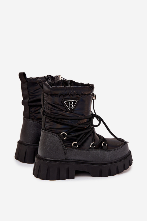 Dziecięce Śniegowce Czarne Adelisse