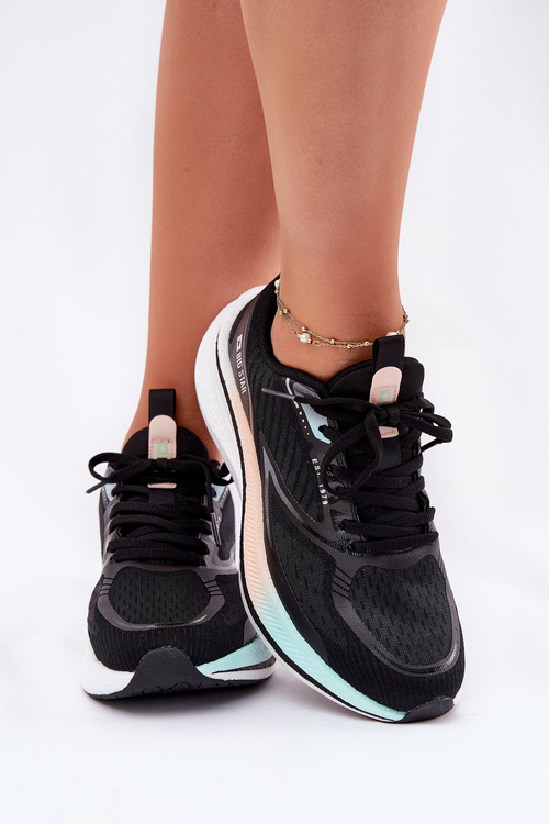 Buty Sportowe Damskie Big Star RR274A160 HI-POLY SYSTEM Czarne