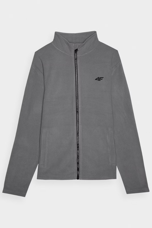 Polar Męski Regular Ze Stójką 4F 4FWMM00TFLEM289-25S Szary