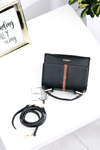 Nobo Czarna Mała Torebka Kuferek Do Ręki