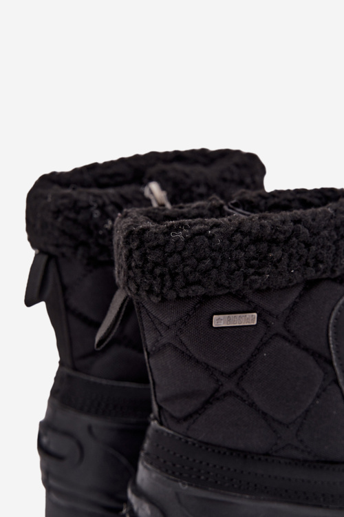 Ocieplane Śniegowce Dziecięce Na Zamek Big Star OO374073 Czarne