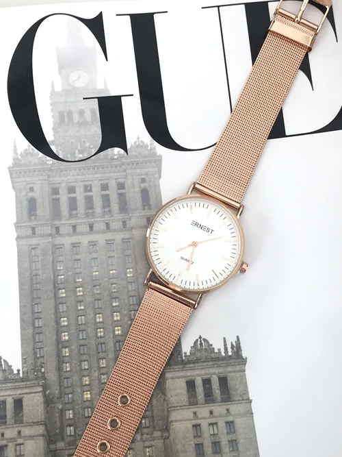 Damski Zegarek Ernest Lena Złoty