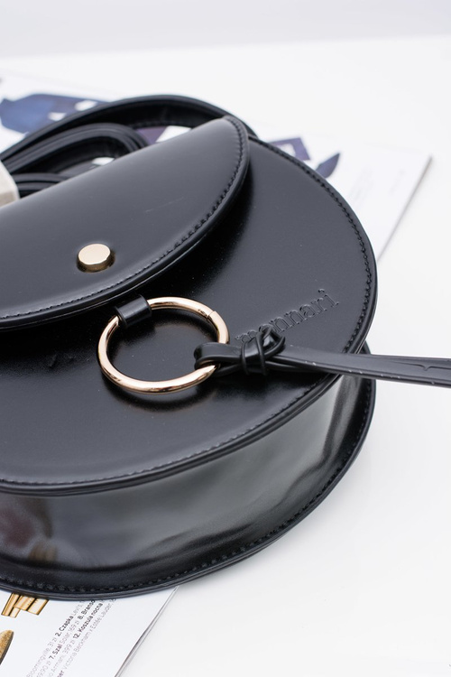 Damska Czarna Stylowa Listonoszka Monnari