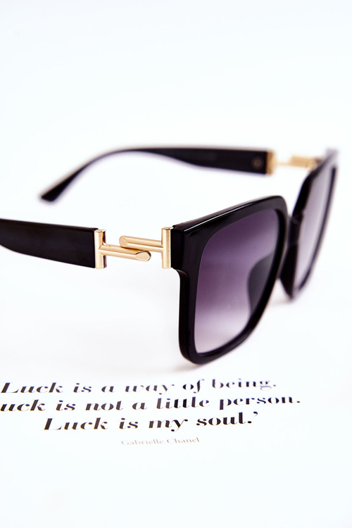 Damskie Okulary Przeciwsłoneczne V120026 Czarne