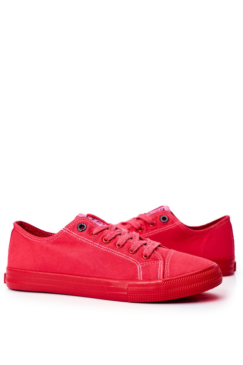 Trampki Męskie Big Star Czerwone FF174336