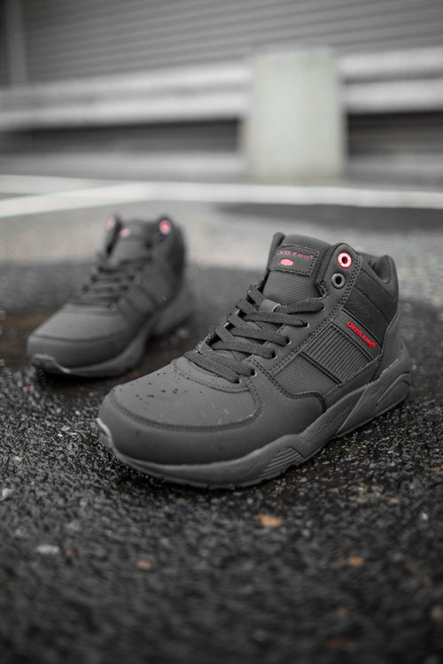 Męskie Buty Trekkingowe Cross Jeans Czarne EE1R4121C