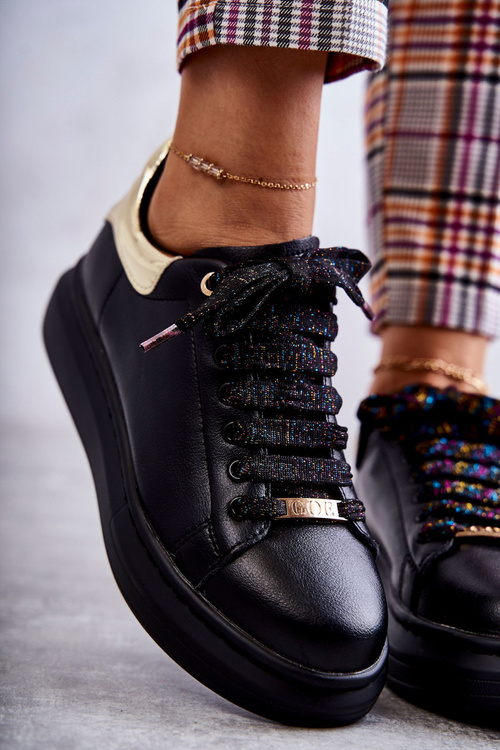 Damskie Buty Sportowe GOE KK2N4073 Czarne