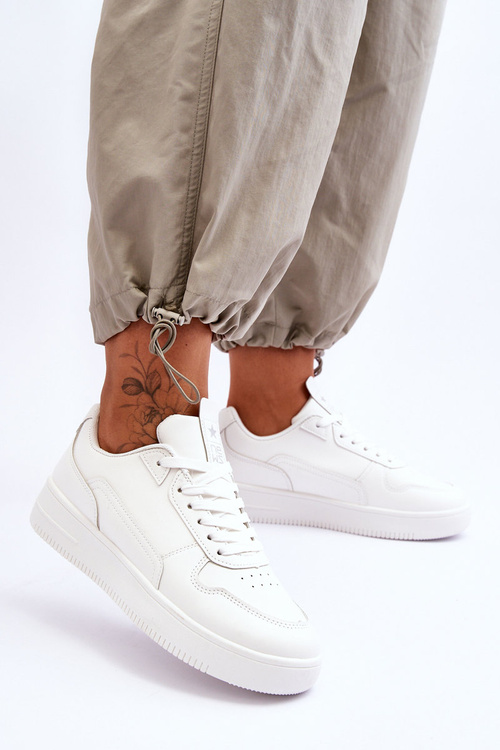 Damskie Klasyczne Sportowe Buty Białe Juliano