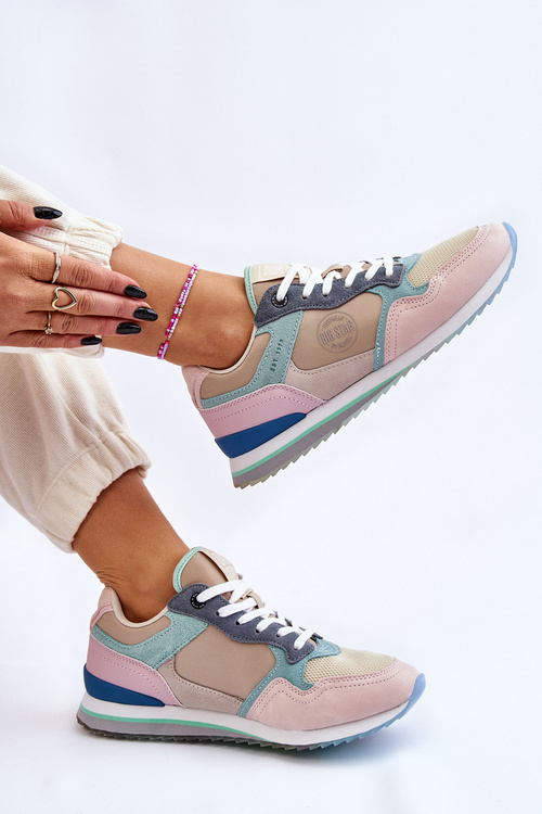 Damskie Buty Sportowe Memory Foam System Big Star LL274347 Multikolor