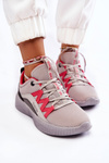 Damskie Buty Sportowe Sneakersy Big Star KK274060 Szare