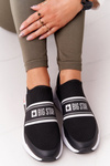 Sportowe Buty Slip-On Memory Foam Big Star HH274536 Czarne