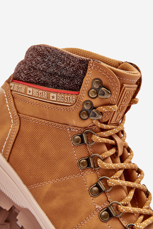 Męskie Buty Trekkingowe Big Star KK174217 Camel