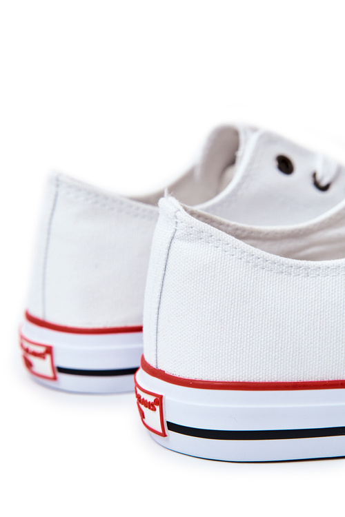 Męskie Klasyczne Trampki Cross Jeans JJ1R4001C Białe