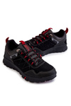 Męskie Niskie Buty Trekkingowe Memory Foam Big Star KK174126 Czarne