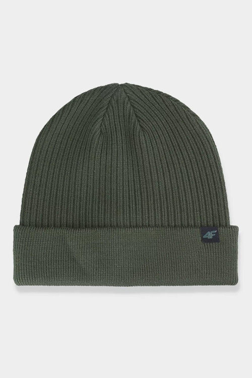 Męska Czapka Zimowa 4F 4FAW23ACAPM309-43S Khaki
