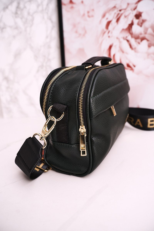 Torebka Listonoszka Kuferek LAURA BIAGGI Butelkowa Zieleń