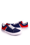 Męskie Tenisówki Big Star FF174137 Granatowo-Czerwone