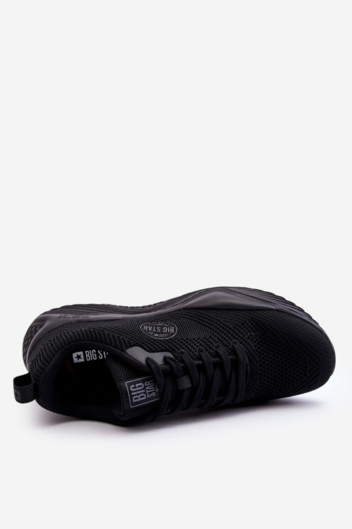 Męskie Sneakersy Memory Foam Big Star LL174248 Czarne