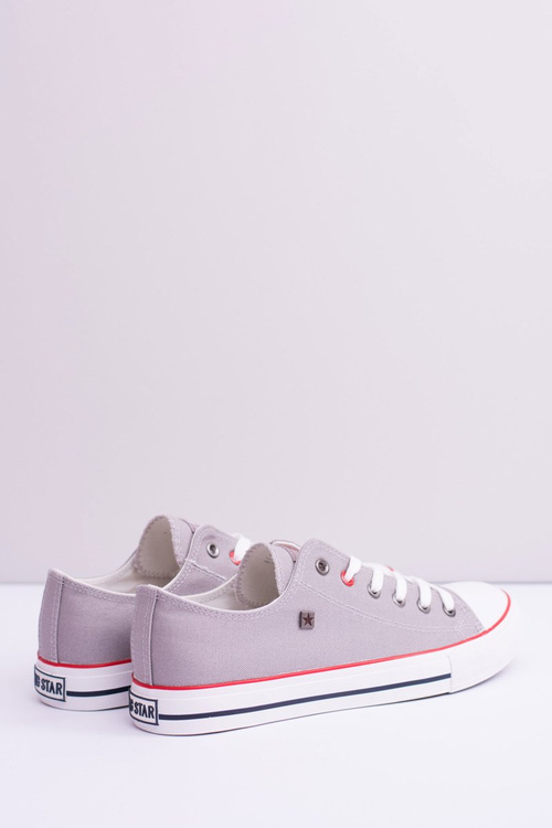 Big Star Niskie Męskie Szare Trampki T174109